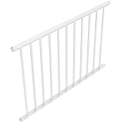 Safety fence panel | Fence panel | Center spacing: 1500 mm | hot-dip galvanizedand white coated